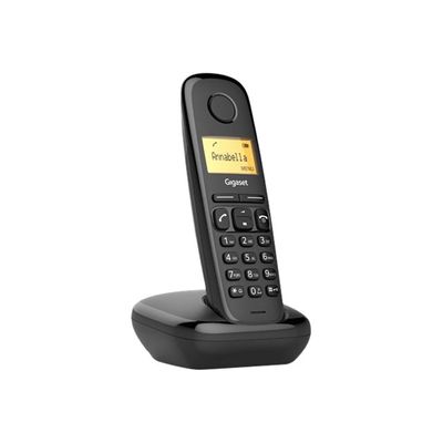 Gigaset AL170A - téléphone sans fil - avec répondeur - noir