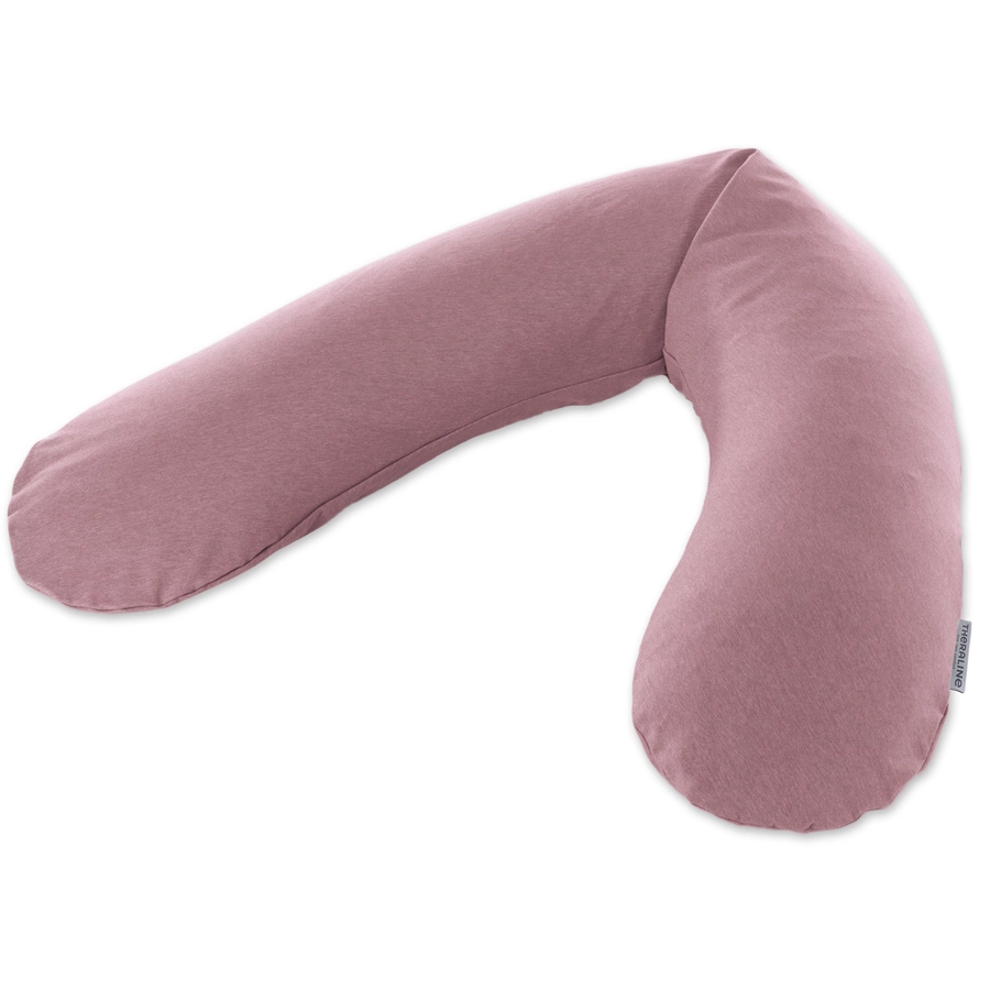 THERALINE Das Original Stillkissen inkl. Bezug Melange rosenholzBambus-Kollektion