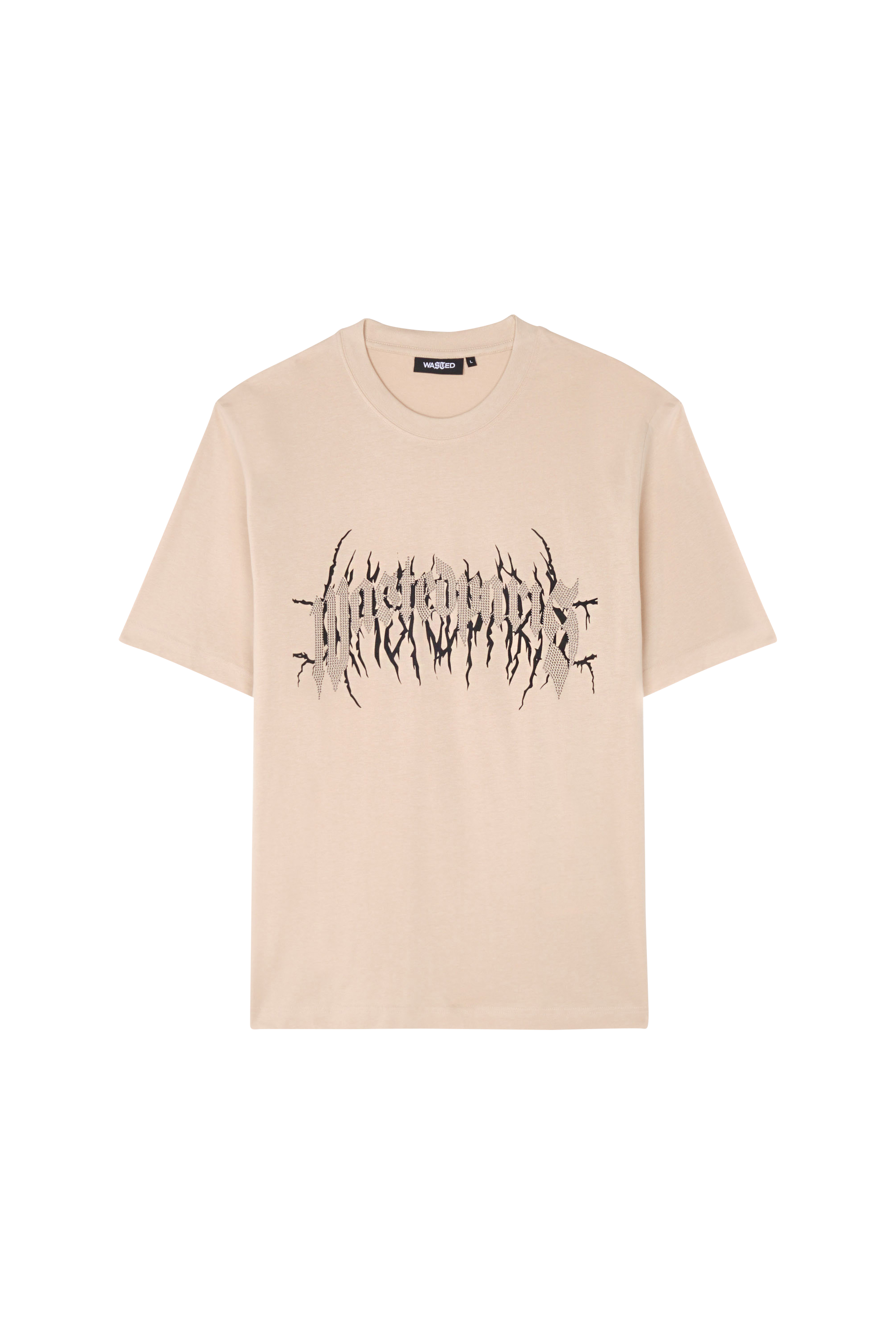 WASTED T-shirt Beige