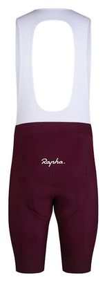 Cuissard Rapha Core Bib Shorts Bordeaux/Blanc Homme