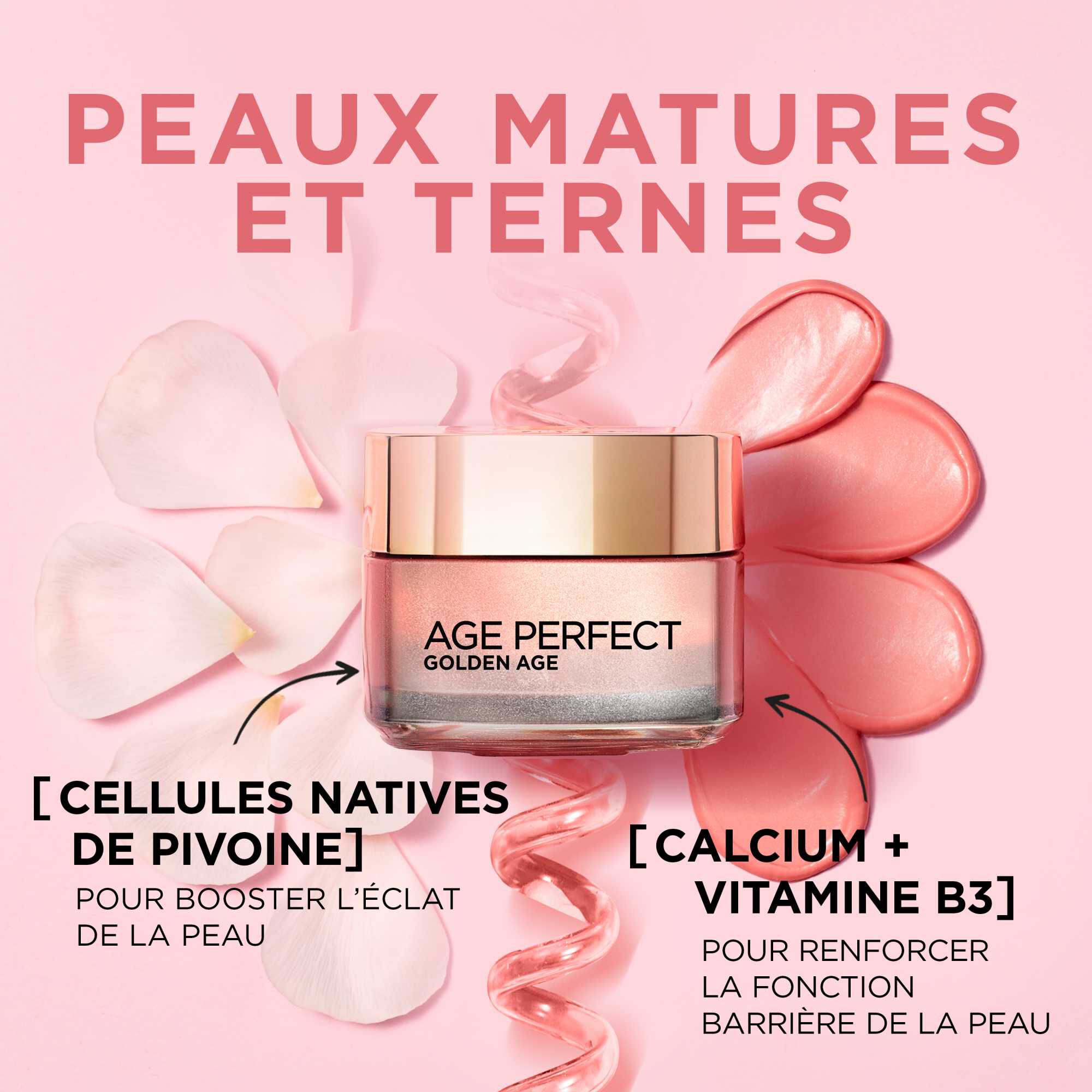 Rituel Anti-Age et éclat - Sérum & Soin Jour - L'Oréal Paris
