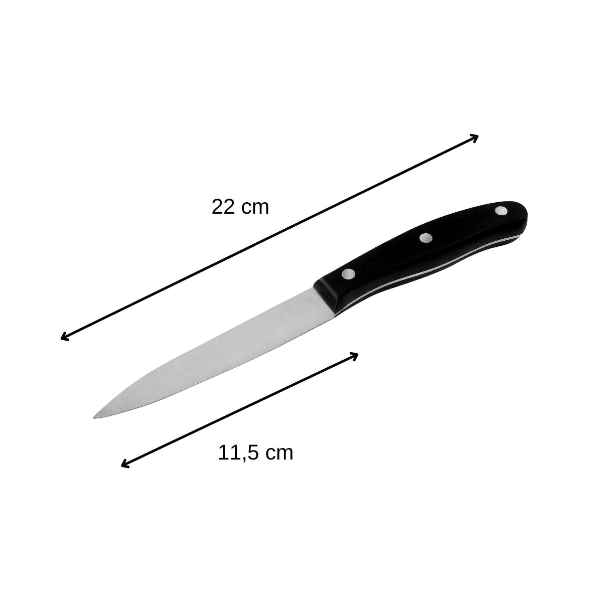 Ensemble de 3 couteaux de cuisine Nirosta Nirosta