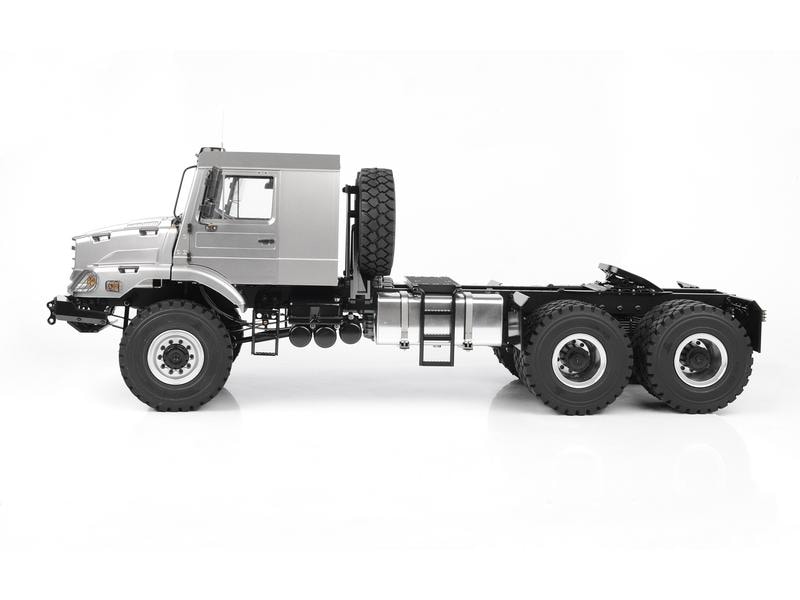 RC4WD Lastwagen Sledge Hammer Heavy Haul Truck 6 x 6 1:14, Vormontierter 6WD Lastwagen mit 2-Gang Getriebe und 2.4 GHz RC-Anlage