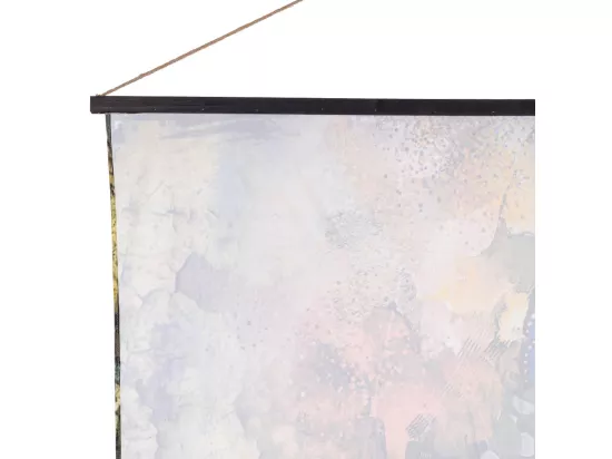 Toile imprimée en parchemin
