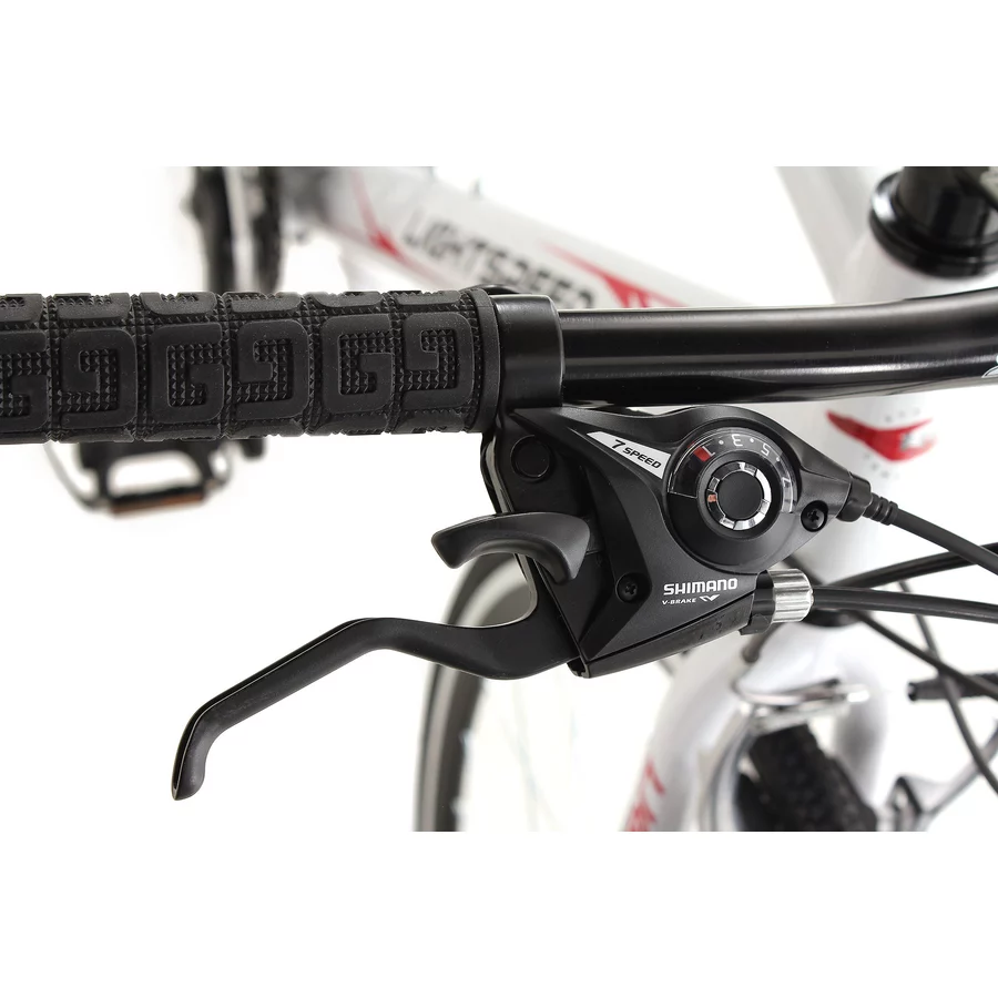 KS Cycling Fitnessrad 21 Gänge Fitness-Bike Lightspeed (White) 28 Zoll weiß