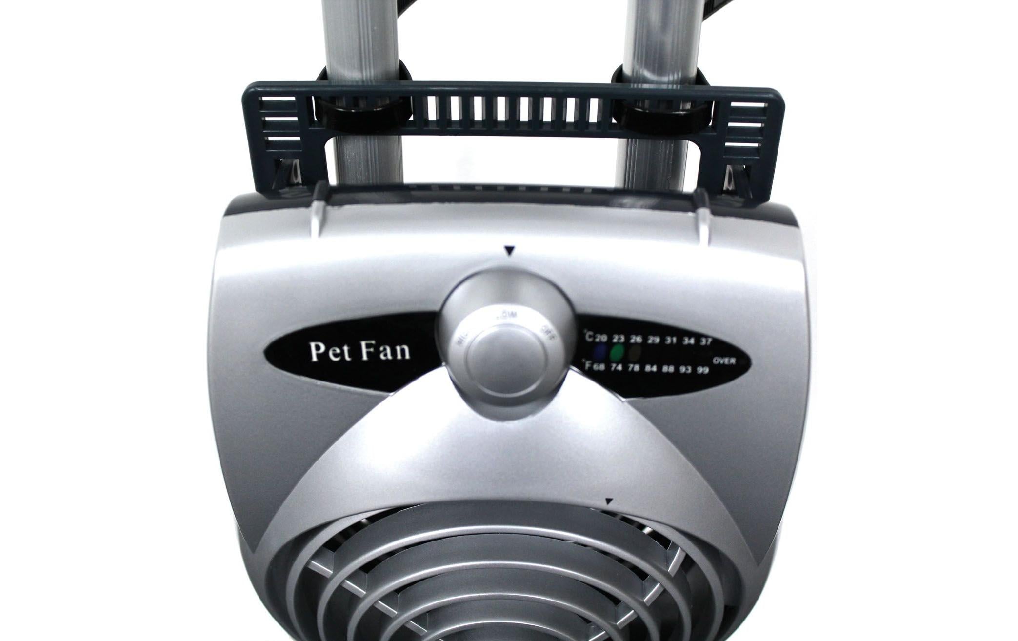 Pet Fan, Ventilator, SilberKühlender Ventilator für Auto
