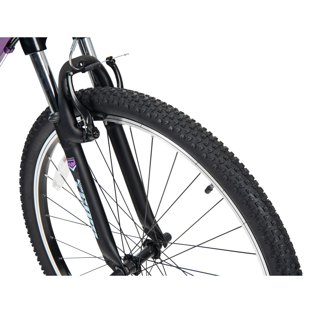 27,5 Zoll Team-Mountainbike aus Aluminium, Lila/Cyan