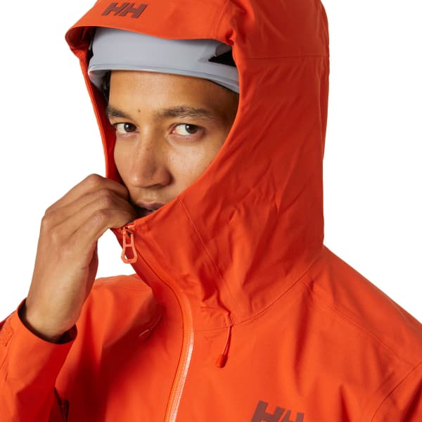 Veste ski de randonnée HELLY HANSEN VERGLAS INFINITY SHELL JACKET PATROL ORANGE