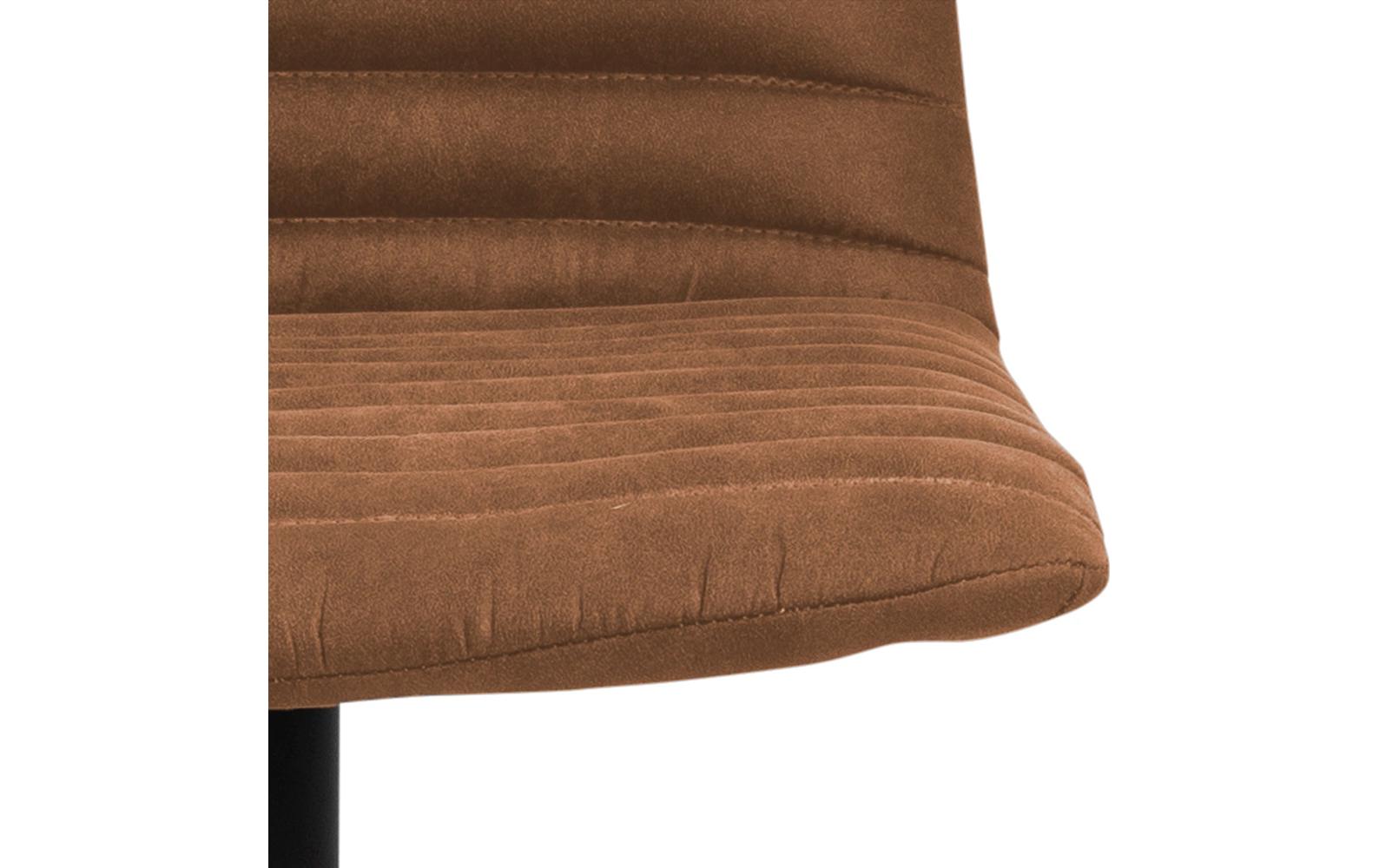 Barhocker Kimmy, 2 Stück, 50 x 110.5 cm, Camel<br>Barstühle mit geradlinigem Design