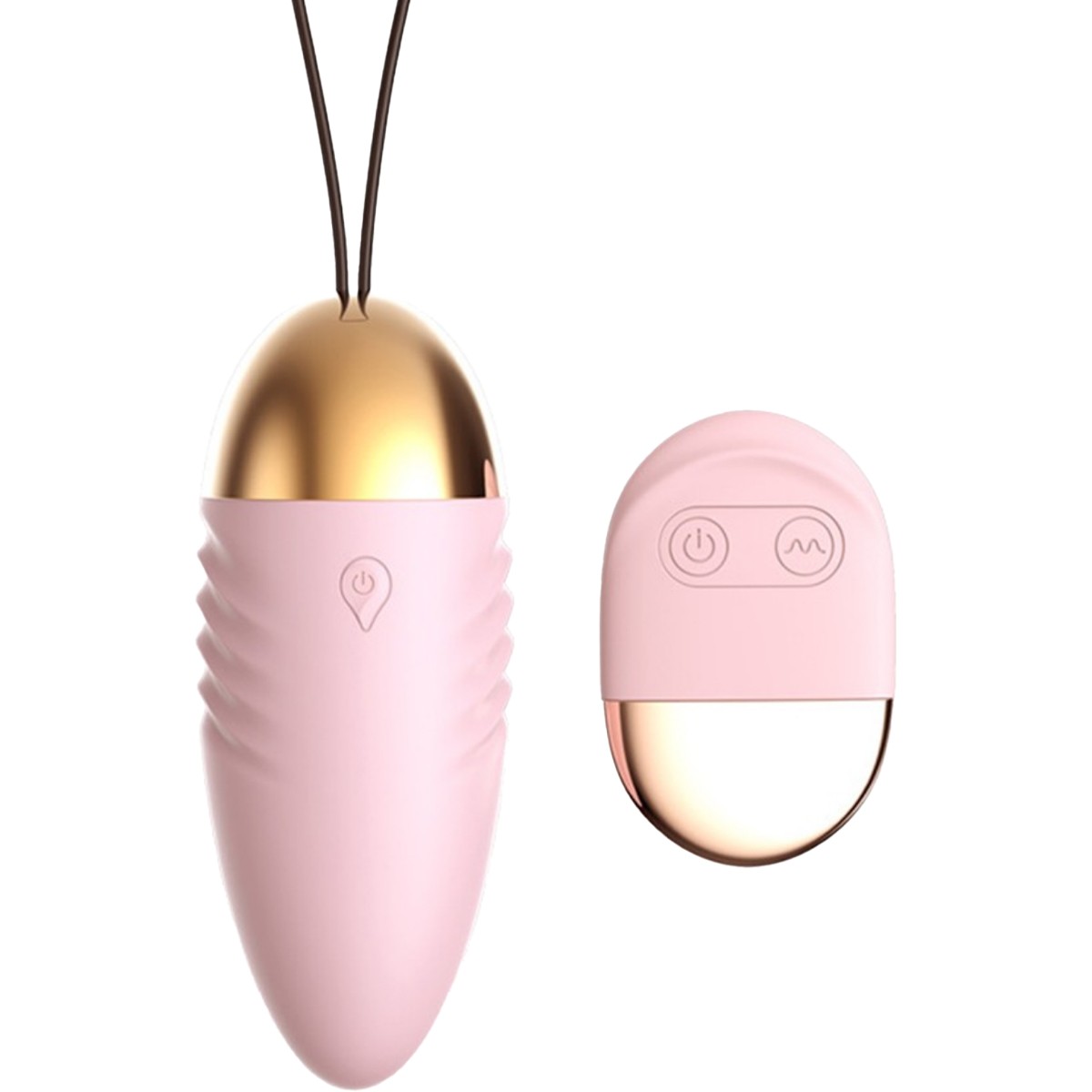 Œuf vibrant télécommandé - 10 modes - Rose