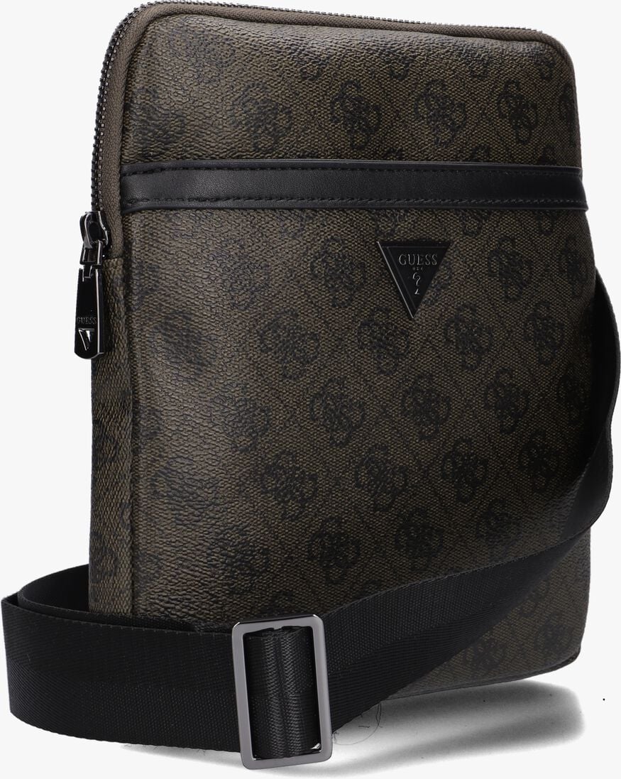 GUESS groene guess schoudertas vezzola smart crossbody flat