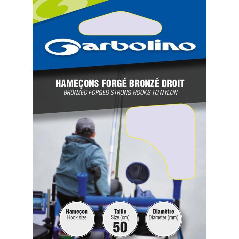 Hamecon Monte Garbolino Forge Bronze Droit