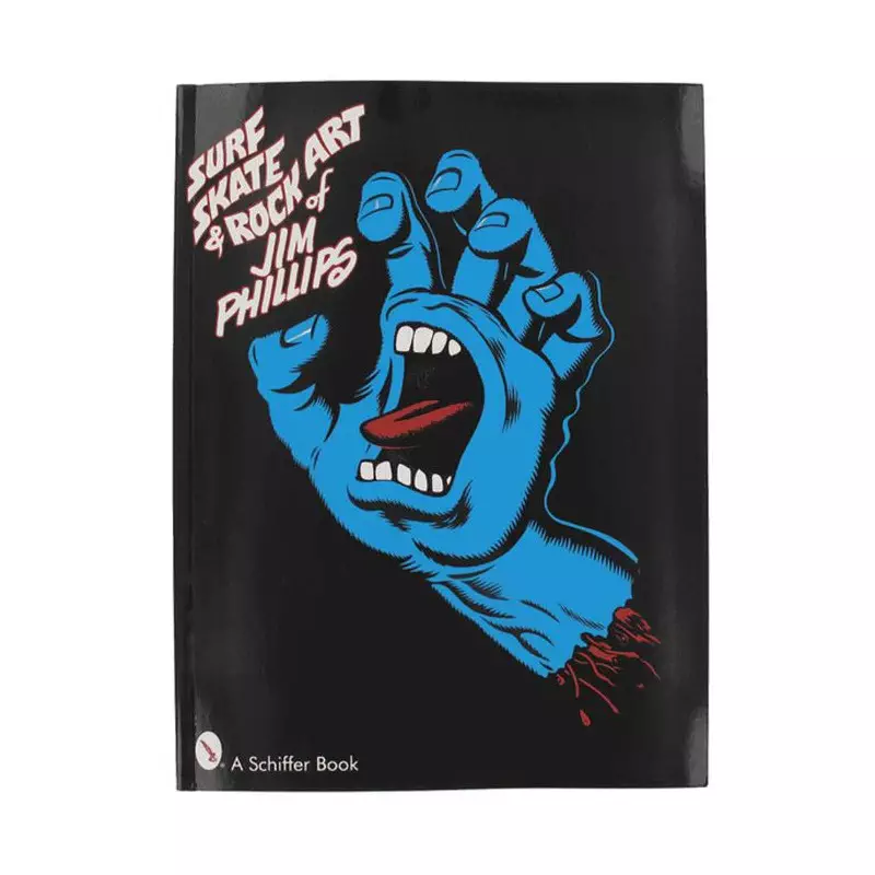 Livre SANTA CRUZ the art of jim phillips (surf skate rock)