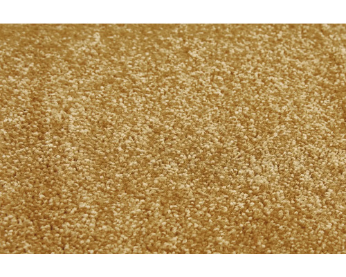 Sedna® Proteus 100% Econyl garen geel crinkle velours tapijt, 400 cm breed (verkocht per meter)