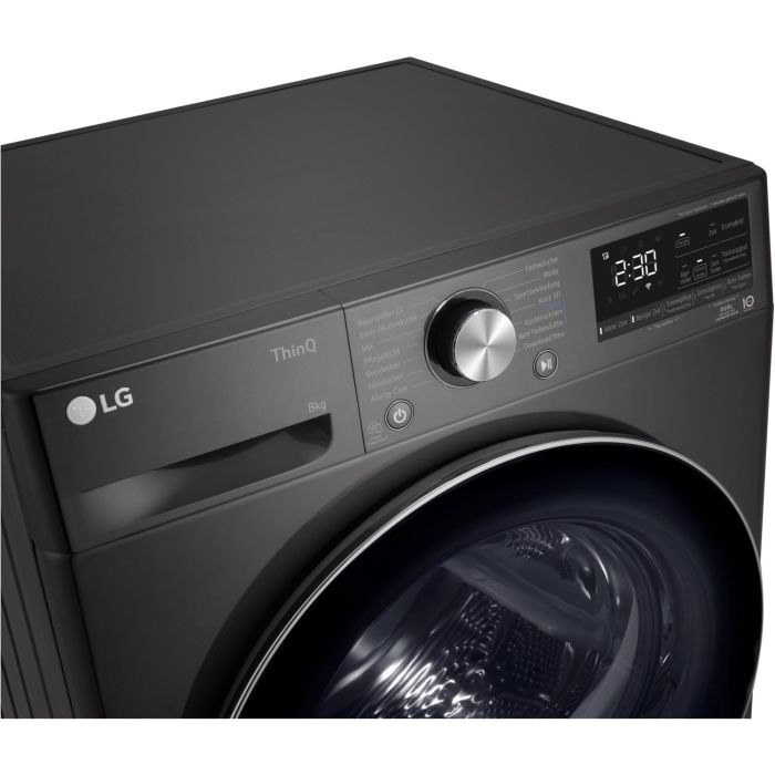 LG Wärmepumpentrockner RT80V9B Schwarz
