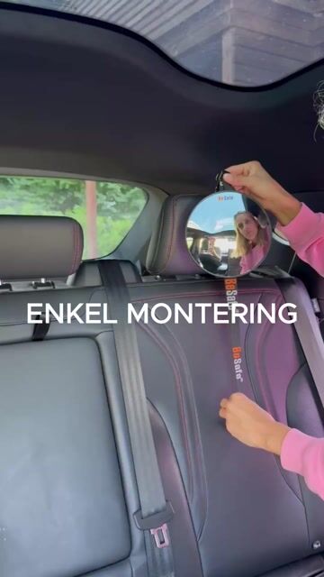 BeSafe Bilspeil Baby – Rundt Baksetespeil | Baby Mirror