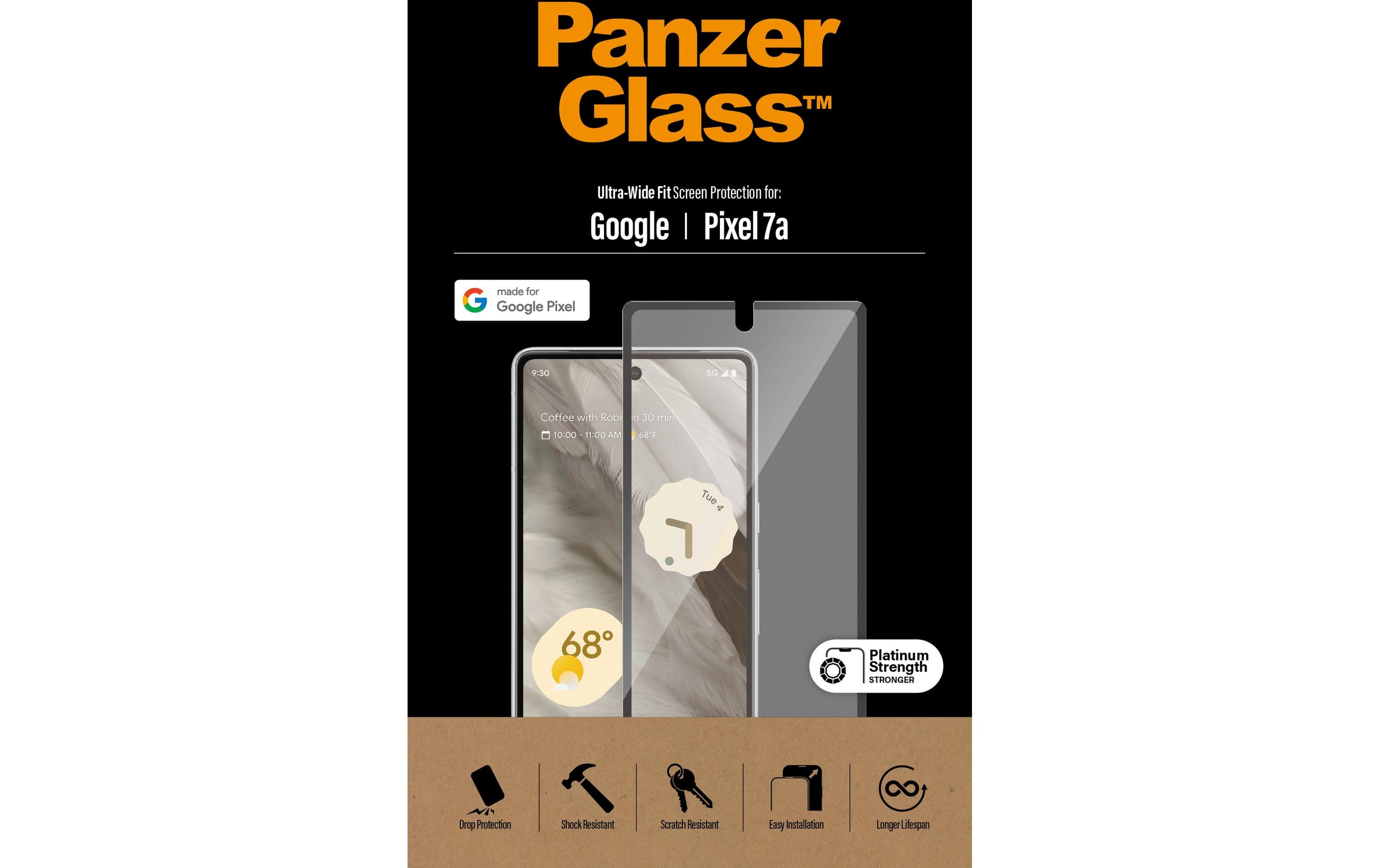 Displayschutz Ultra Wide Fit Google Pixel 7aDisplay-Schutzfolie für das Google Pixel 7a