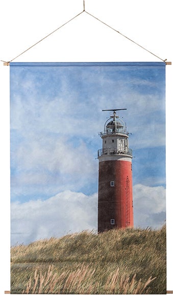 Intratuin wanddoek Vuurtoren multi 135 x 100 cm