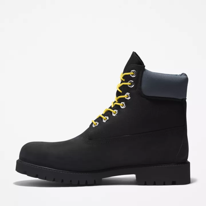 Bota 6-Inch Timberland Heritage para homem e noir