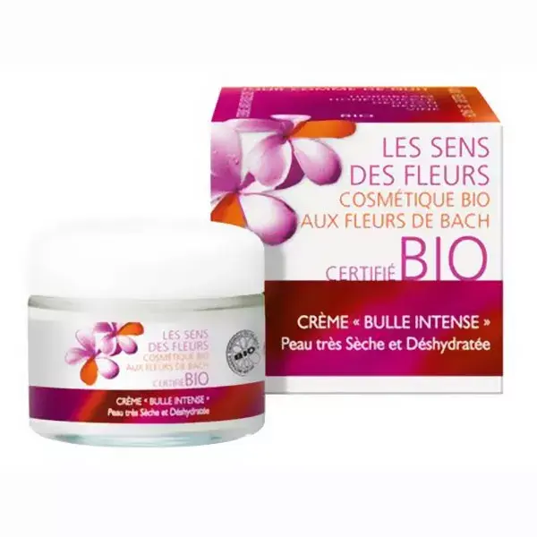 Les Sens des Fleurs Creme de Bolhas Intenso para pele muito seca e desidratada 50ml
