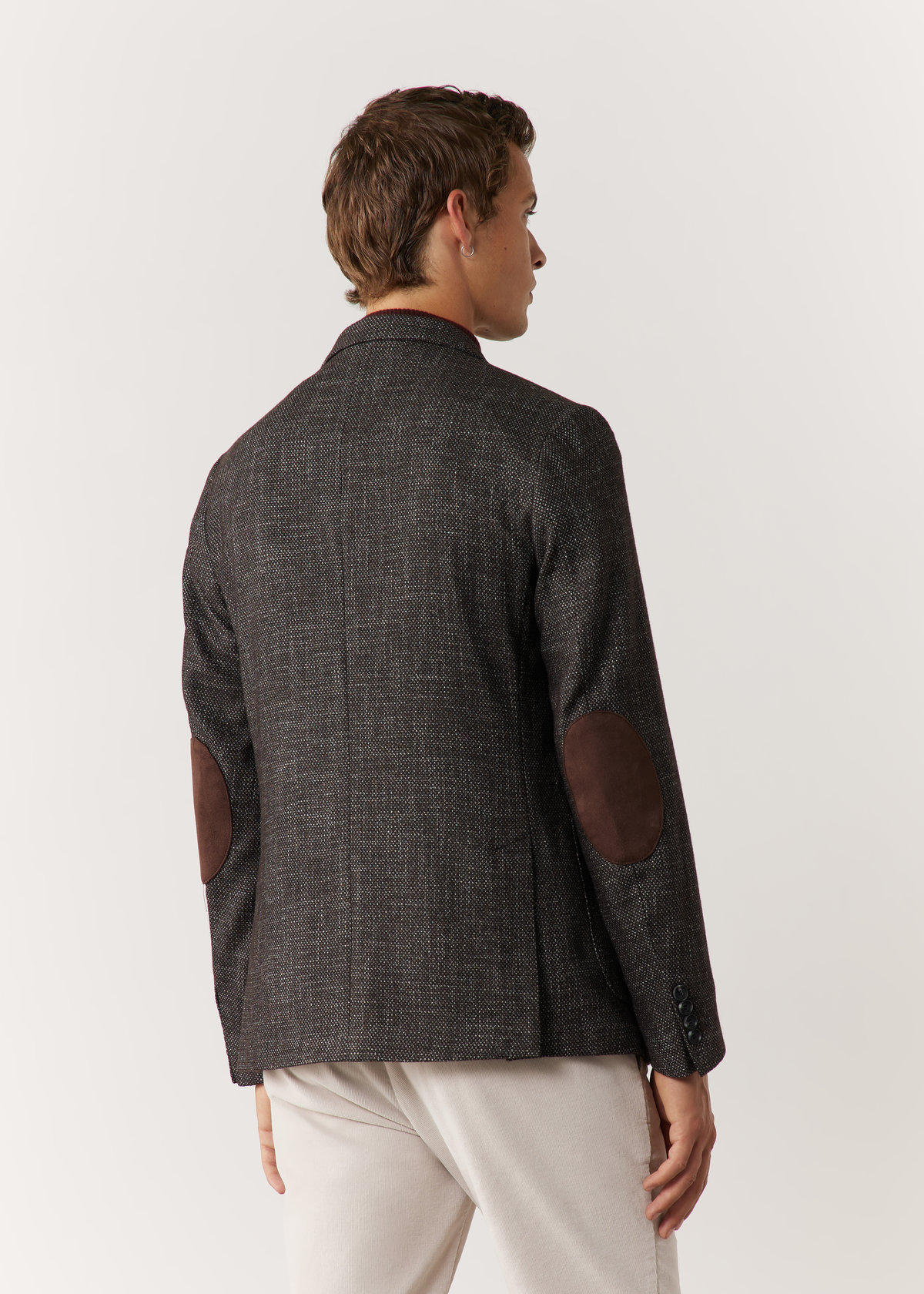 Veste casual Regular unie marron glacé