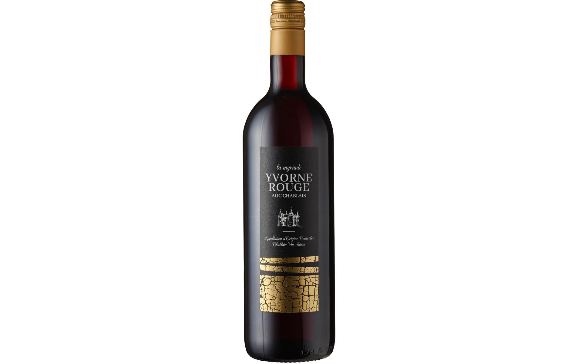 Yvorne rouge AOC Chablais 0.75 lKirschig-vollmundiger Rotwein