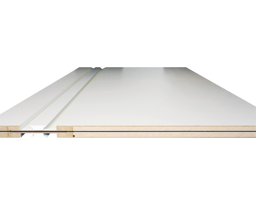 Pertura Jonna schuifdeur, wit, 935x2050x39 mm, met geïntegreerde greeplijst