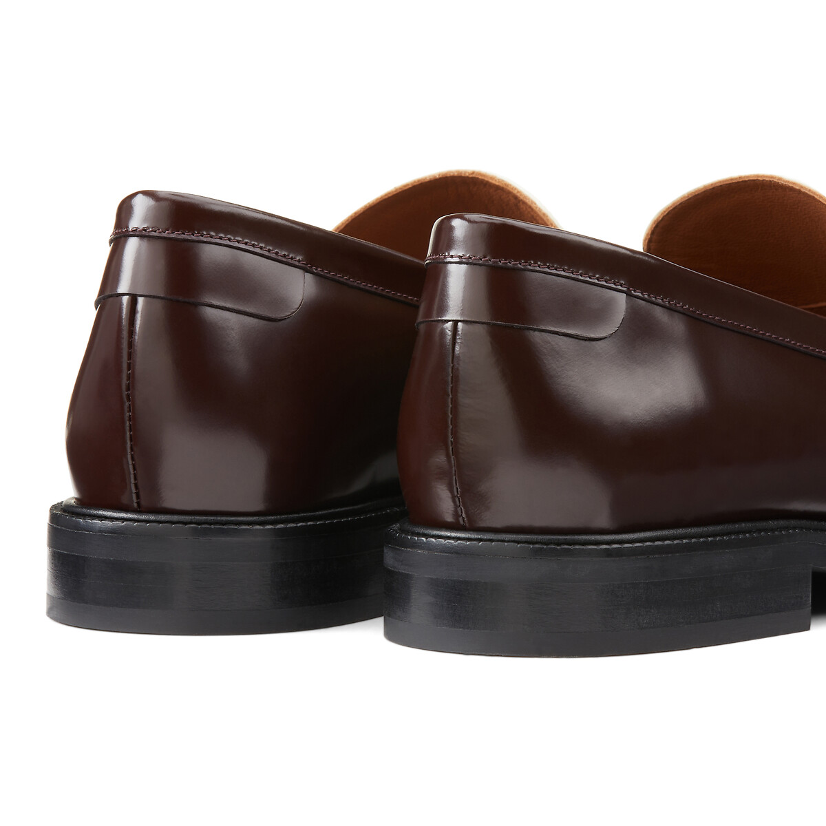 COLEÇÕES LA REDOUTE<br>Mocassins Tweekleurige leren, Assinatura SIBYLLE
