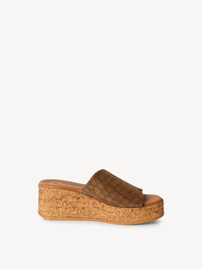 Leren Slipper - bruin