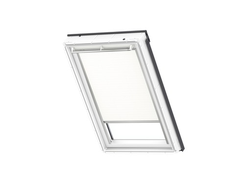 VELUX verduisterend rolgordijn, effen wit, handleiding DKU 304 1025