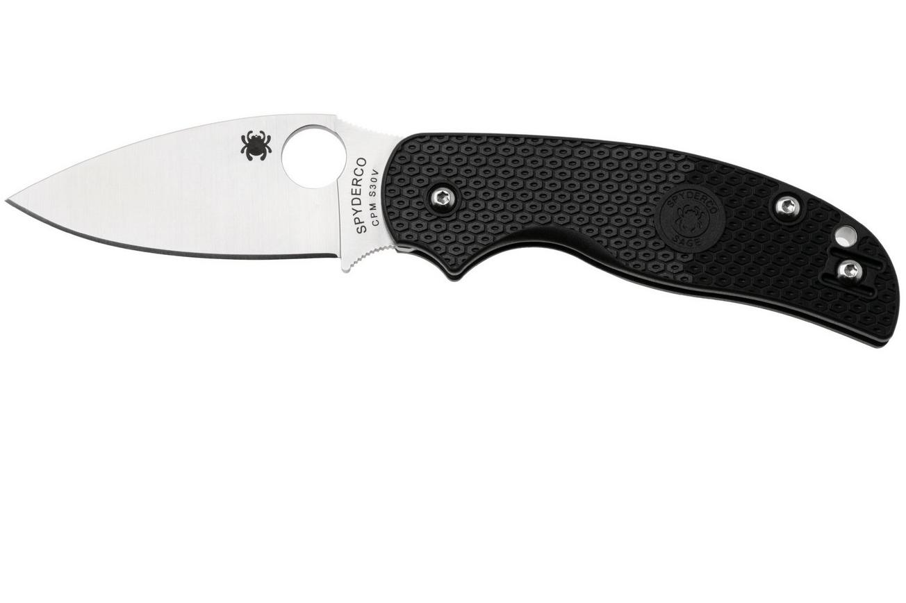 Spyderco Sage 5 Lightweight C123PBK FRN zakmes