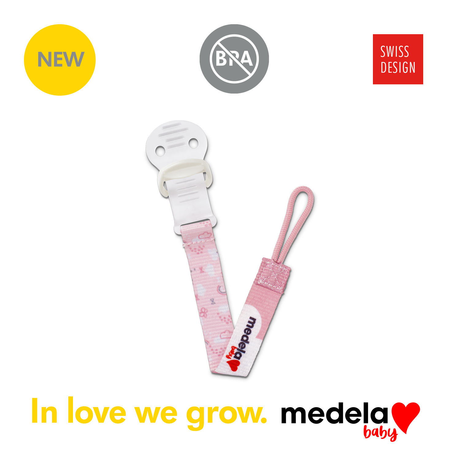 MEDELA Baby Nuggihalter Rosa 1 Stk