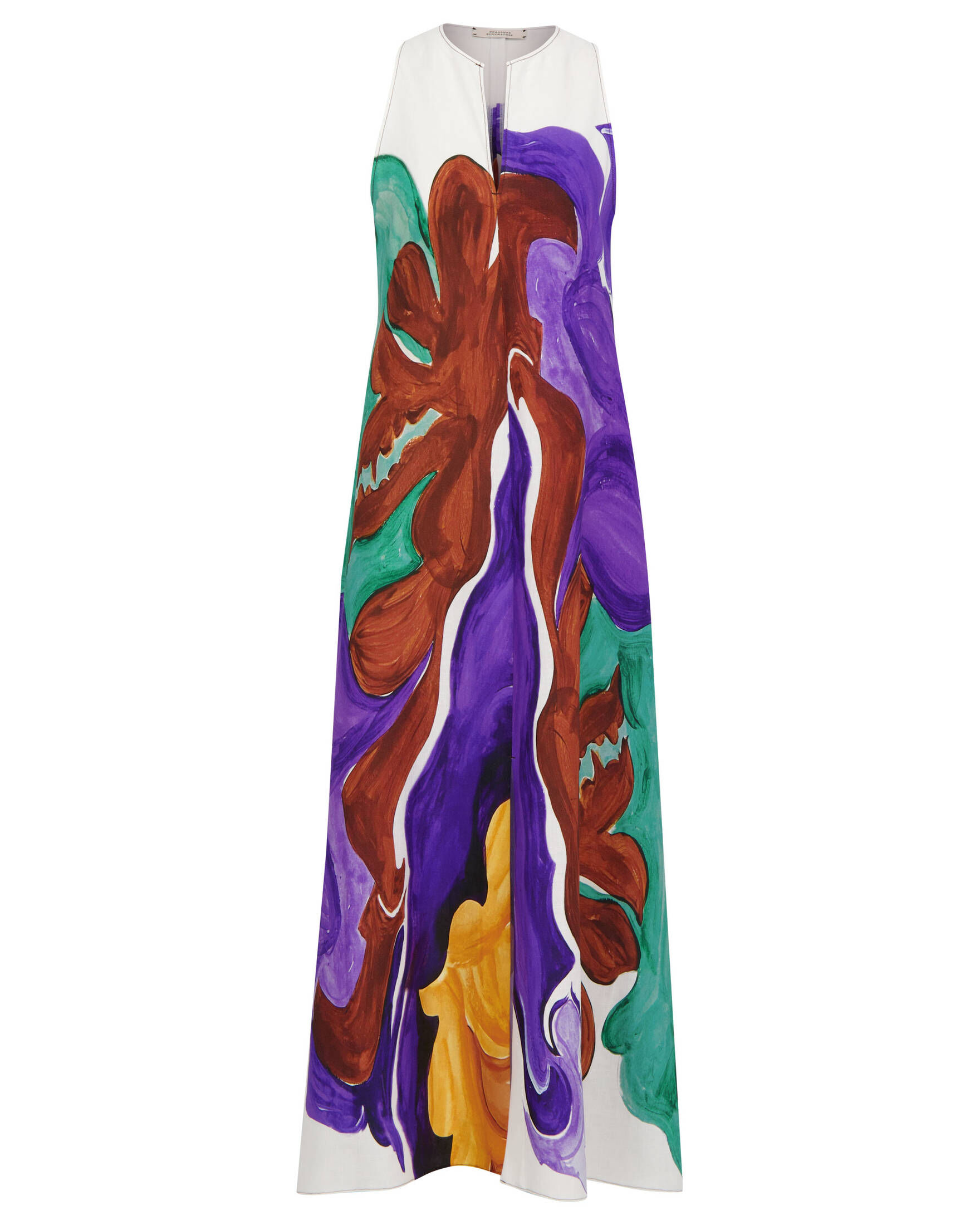 Dorothee Schumacher| Damen Leinenkleid RAINBOW FLAMES