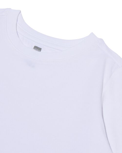 2 t-shirts enfant - coton bio blanc
