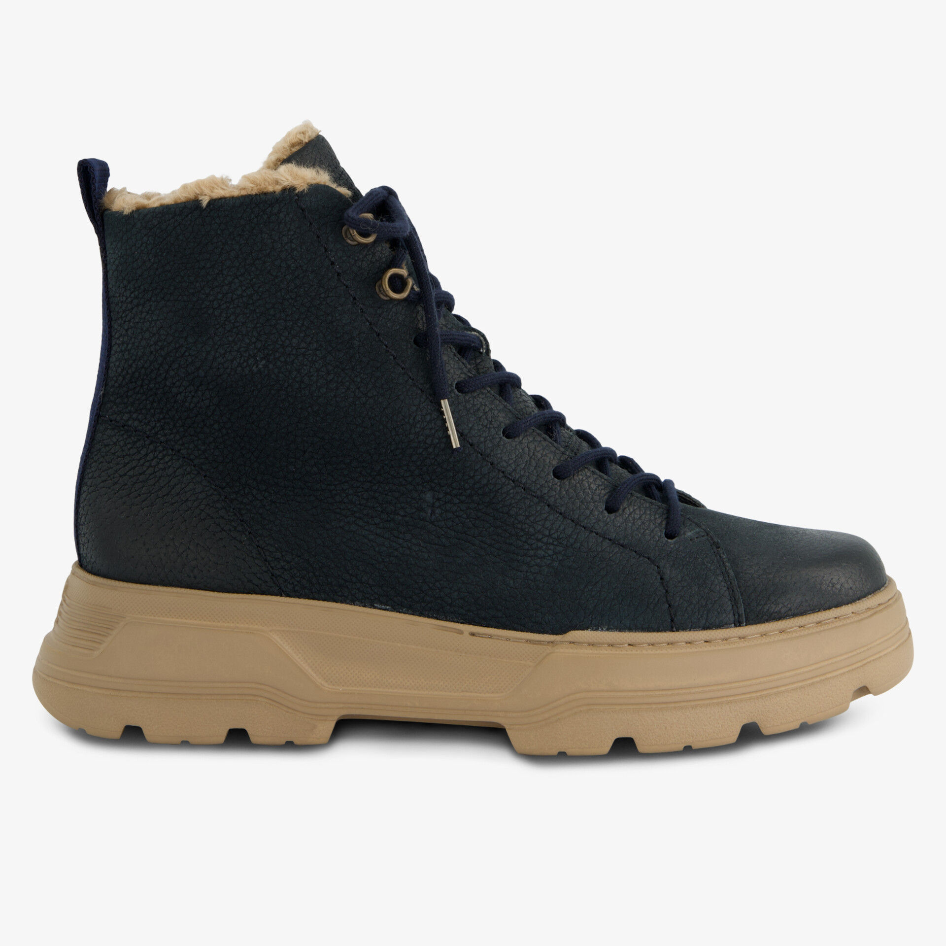 paul green Damen Schnürstiefeletten blau