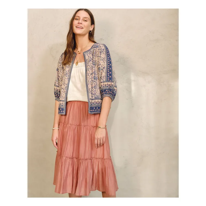 M.A.B.E. Veste Imprimée Cass | Beige