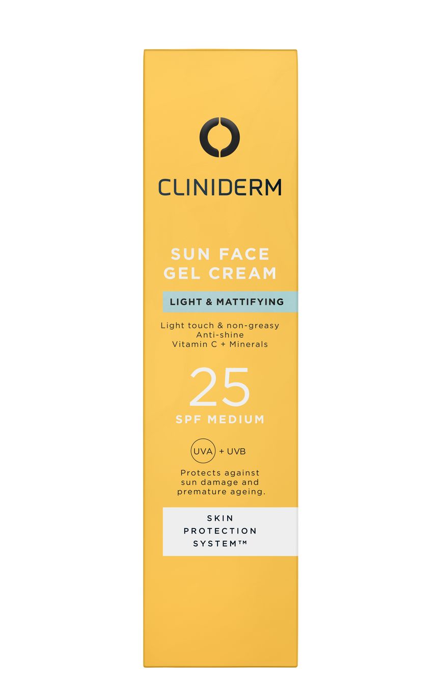 Cliniderm Sun Face Gel Cream SPF25 50 ml