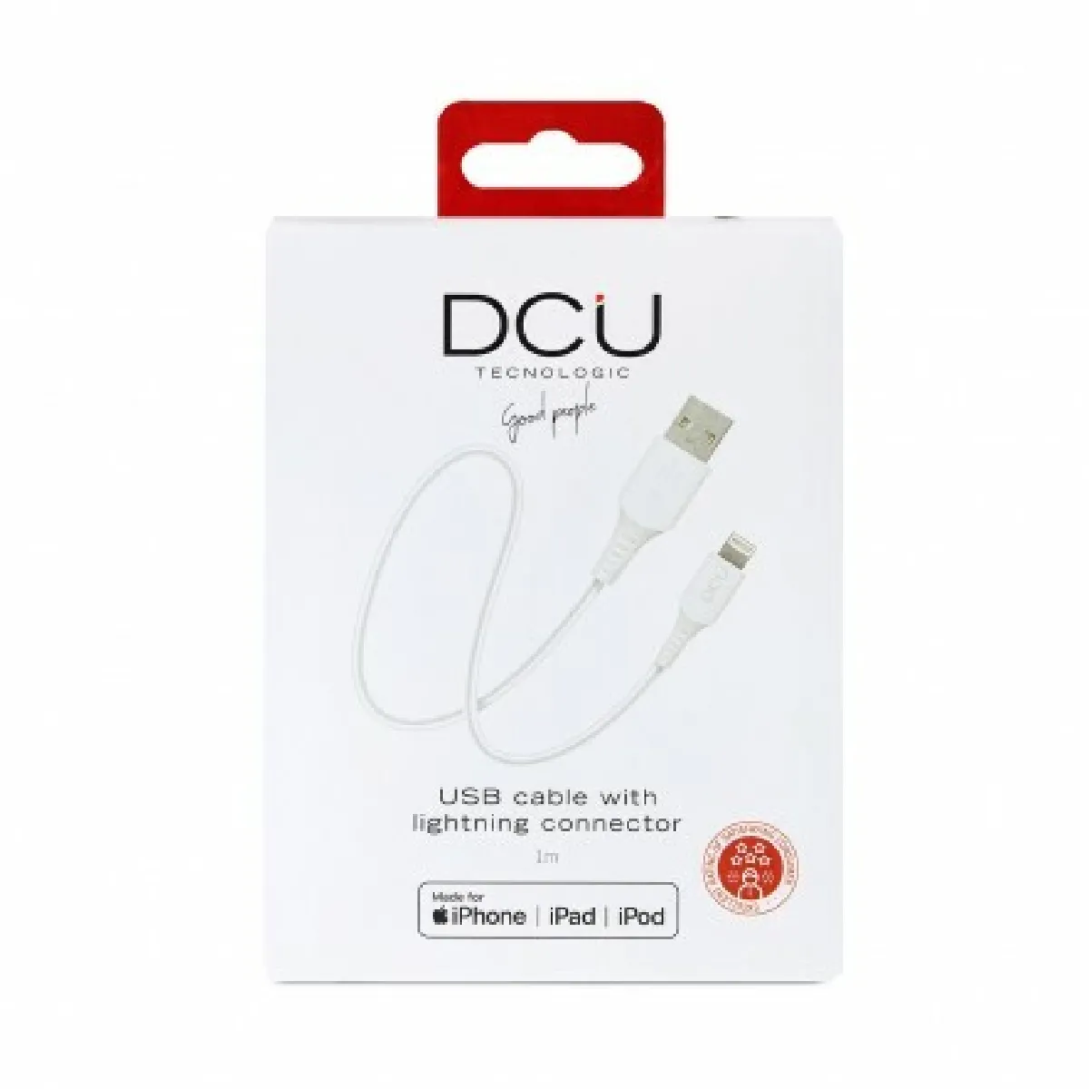 DCU Tecnologic IPHONE USB-MFI 5/6/7/8/X/XR/XS