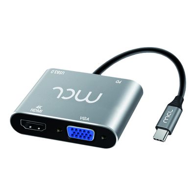 MCL Samar - Station d'accueil - USB-C 3.2 Gen 2 - VGA, HDMI