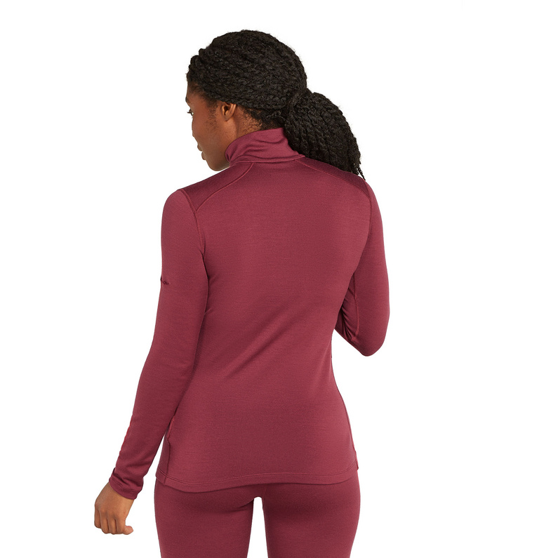 Icebreaker Damen 260 Tech Half Zip Longsleeve