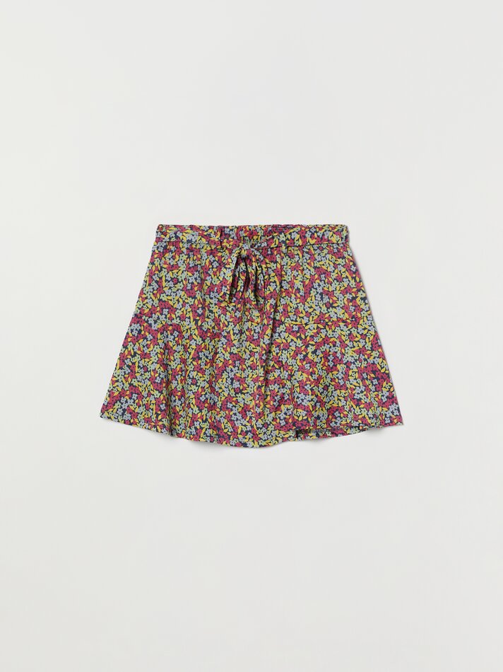 Saia curta estampada - Estampa
