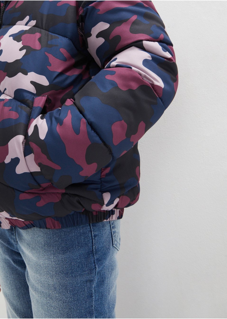 Veste hiver fille avec imprimé