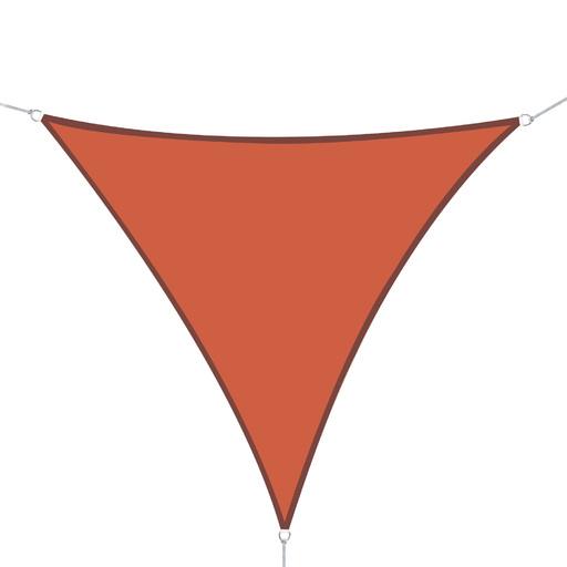 Toldo triangular Outsunny, tipo guarda-sol ou sombrinha para camping
