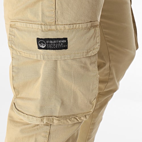 Pantalon Cargo Beige