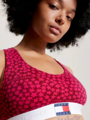 Sutiã Racerback com Estampa do Logo Heritage