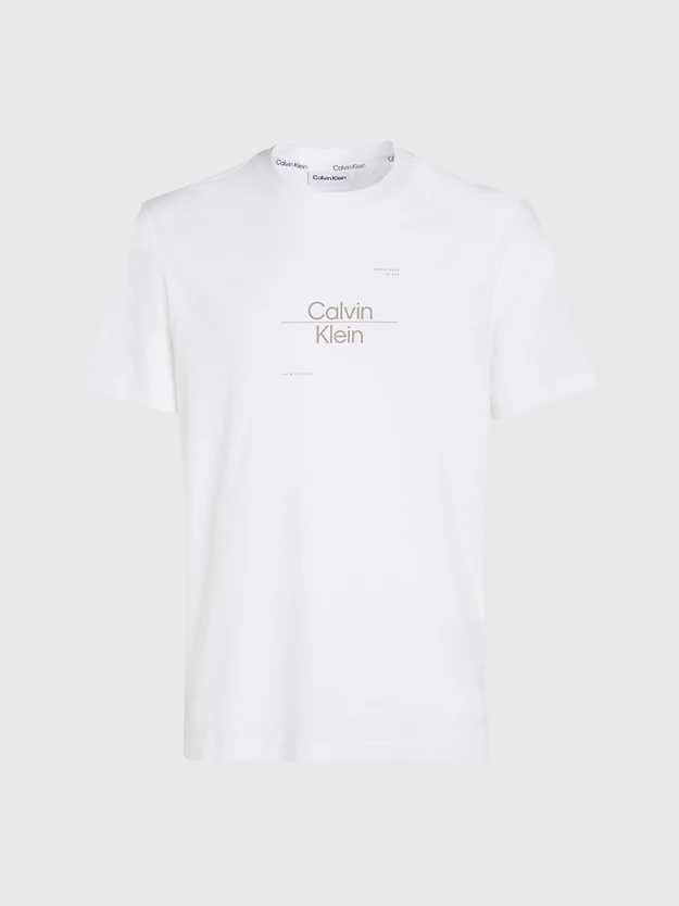 Camiseta com estampa gráfica linear