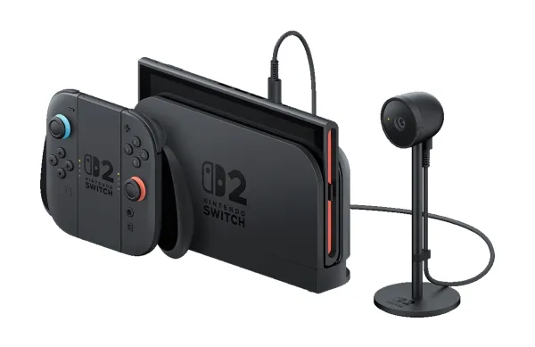 Nintendo 10015282, Kamera, Nintendo Switch 2, Sort, Nintendo, Switch 2, 110°