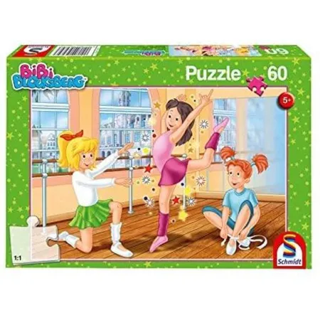 Schmidt Spiele KinderPuzzle - Bibi Blocksberg In der Ballettschule, 60 Teile