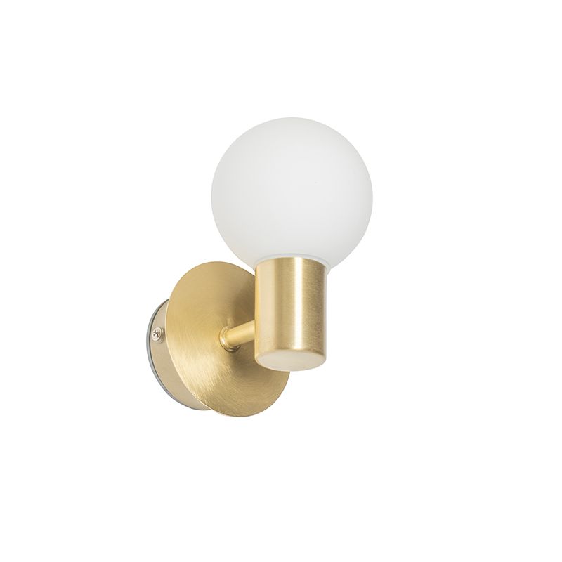Moderne wandlamp goud IP44 - Cederic Up