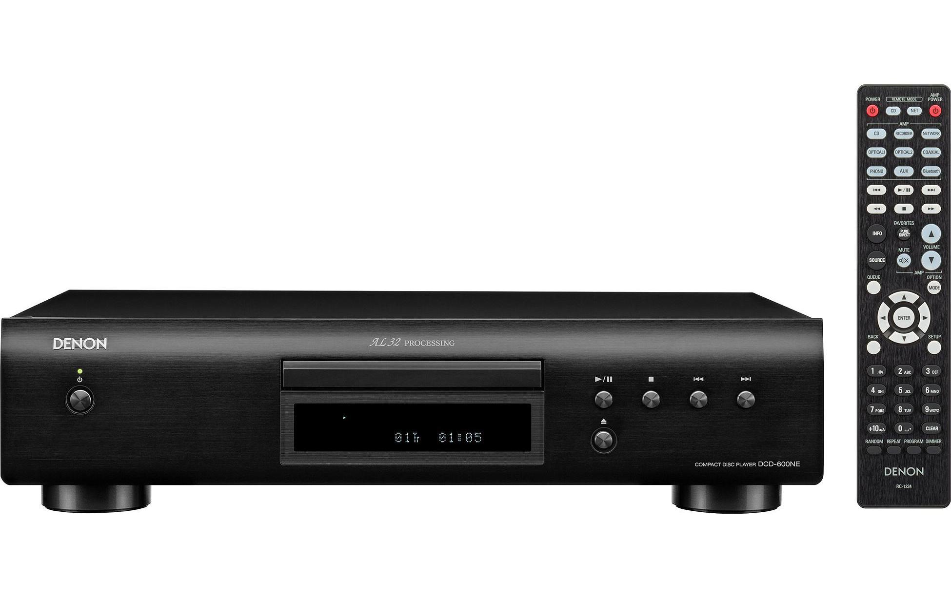 CD-Player DCD-600NE Schwarz<br>CD-Player mit AL32 Processing